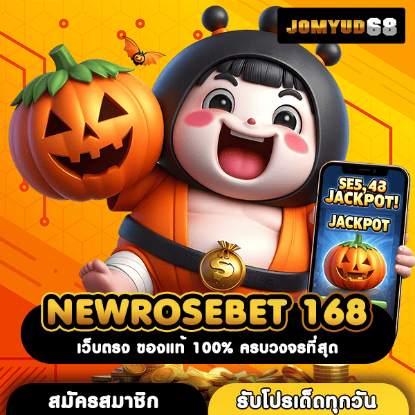 NEWROSEBET 168 เว็บตรงสล็อตยอดฮิต โปรแรงจัดเต็ม เริ่มปั่นแค่ 1 บาท