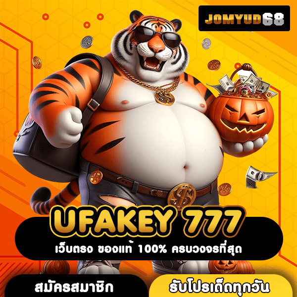 UFAKEY 777 เกมสล็อตแตกง่าย ภาพสวยสะกดใจ จ่ายหนักจัดเต็ม